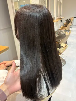 ロング 藤田 小波のヘアスタイル