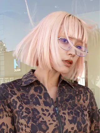 ミディアム カラー レイヤー専門家 ダブルカラー修のヘアスタイル