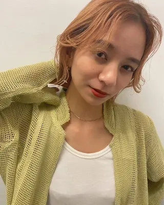 ショート カラー ♥️ブリーチ/ボブ/ レイヤー♥️maiのヘアスタイル