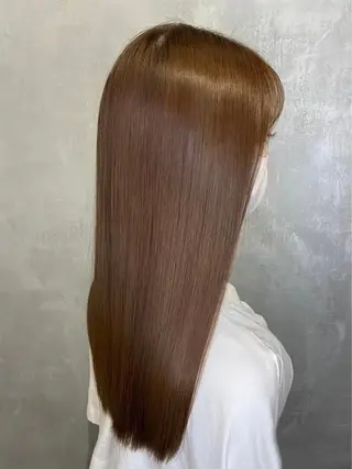 ロング ツバサ 髪質改善のヘアスタイル