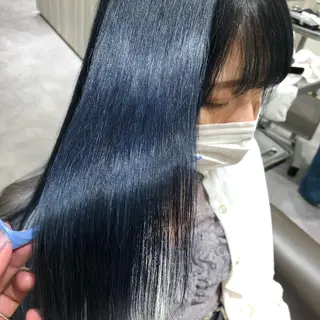 ロング カラー ムトウセイマ/艶髪 /艶ケアWブリーチのヘアスタイル