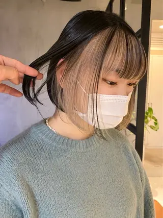 カラー elima 調布所属・ちせ/ 透明感カラー /調布˚ 🦢₊✧のヘアスタイル