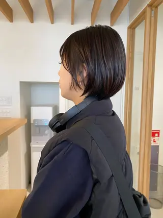 ショート カラー キタ リオナのヘアスタイル