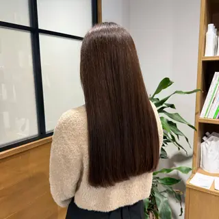ロング カラー ついざき はるかのヘアスタイル