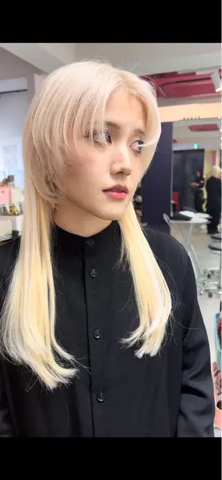 ロング カラー box mico. mutsumiのヘアスタイル