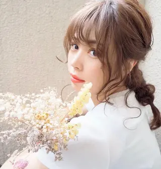 ミディアム Grace Unge 名駅 完全個室/髪質改善 【グレイスアンジュ メイエキ】所属・加藤 えりのヘアスタイル