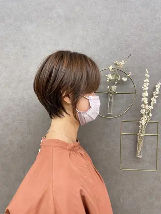 ショート WiLL所属・野々村 麻由のヘアスタイル