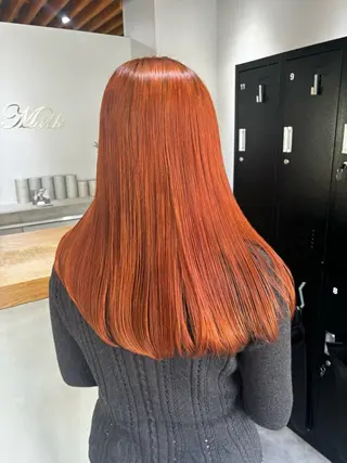 ロング 【💎ツヤ髪💎】 ダメージレスカラー✨のヘアスタイル