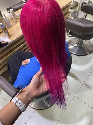 ロング カラー ﾎｯﾄﾍﾟｯﾊﾟｰに 以降中/彩音👼🏽のマツエク・マツパデザイン