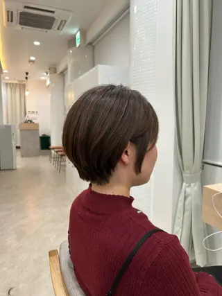 ショート カラー ✨️艶髪ショート✨️ /栄/大瀧 聖也のヘアスタイル