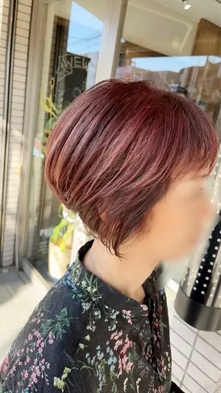 カラー lupinus中田 塩屋のヘアスタイル
