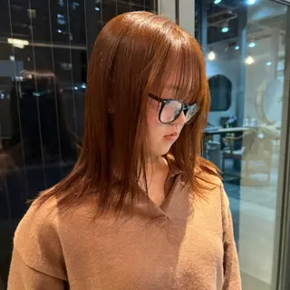 ミディアム beni yumikoのヘアスタイル