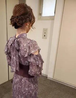 ヘアアレンジ 難波/白髪ぼかし/ KAORIのヘアスタイル