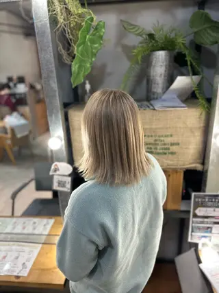 ミディアム カラー 溜 一太のヘアスタイル