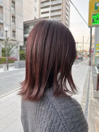 ミディアム 小村 誠也のヘアスタイル