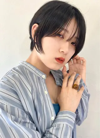 ショート レイヤー/メンズ 竹田凪儀のヘアスタイル