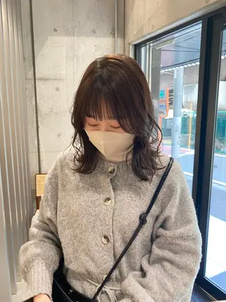 ミディアム 鈴木 真司のヘアスタイル