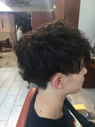 カラー パーマ ヘアアレンジ メンズ メンズパーマの巨匠 鈴木純のヘアスタイル