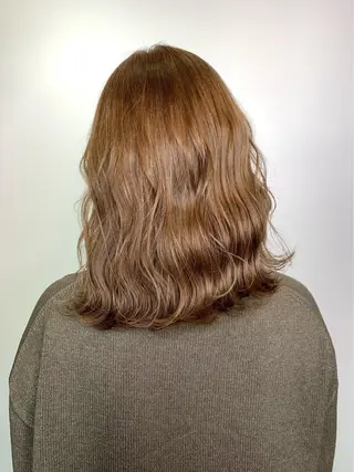 ミディアム カラー 💘透明感カラー💘 沖本 将宏のヘアスタイル