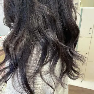 ロング しもかわ かほのヘアスタイル