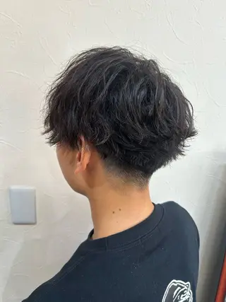 パーマ メンズ ルートプラス所属・‪✂︎‬TAIKI‪ パーマ/ハイライトのヘアスタイル