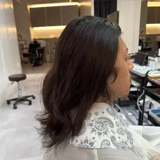 ショート 髪質改善× ハイライト溝江のヘアスタイル