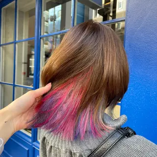 ミディアム 🫧艶髪/ブリーチ 🐳honami🫧のヘアスタイル