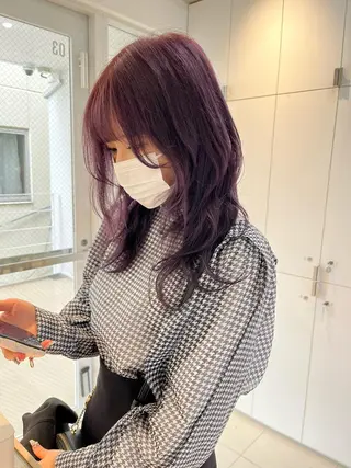 セミロング stylist ◎RUKI.のヘアスタイル