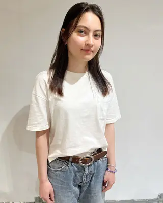 セミロング カラー 鈴木 美紅のヘアスタイル