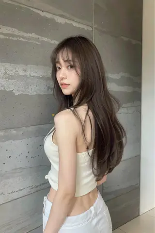 ロング カラー 💛ブリーチで叶える 💛垢抜けカラー🌈のヘアスタイル