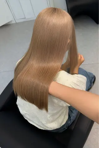 ミディアム カラー 艶髪レイヤー屋さん 大澤竜馬のヘアスタイル