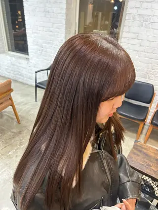 セミロング 顔周り/レイヤー/ 透明感/あやか💕のヘアスタイル