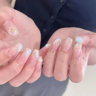 ネイル 𝕄𝕚𝕪𝕦🤍 自由が丘⌇パラジェルのネイルデザイン