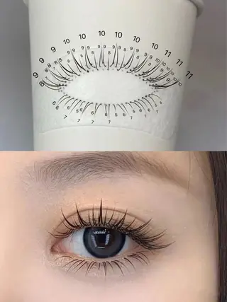 マツエク・マツパ WSalon  アイラッシュ所属・W Salon アイラッシュのマツエク・マツパデザイン