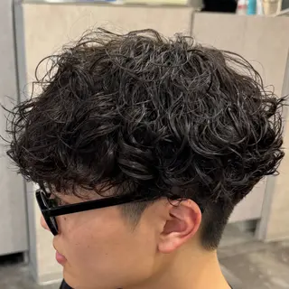 ショート パーマ メンズ 優太朗/仙台/メンズ /波巻き/ツイスパ/のヘアスタイル