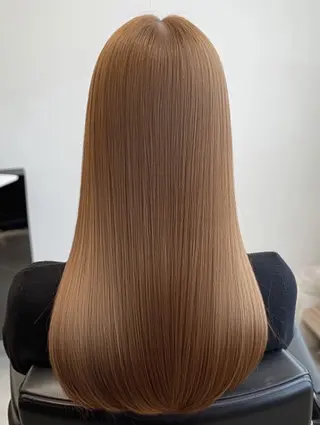 セミロング nest. tsukiのヘアスタイル
