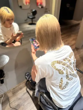 ショート 【天満1艶髪】潤艶/ 髪質改善🌹釣本竜哉のヘアスタイル