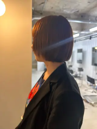 ショート Alter所属・layer/透明感 ハイトーン/kanaのヘアスタイル