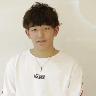 ショート パーマ ill副店長 立和田純也のヘアスタイル