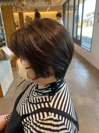 ショート くろだ まみのヘアスタイル