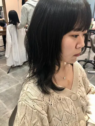セミロング sawa tamaeのヘアスタイル