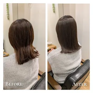 カラー Cafu hair Tachi所属・有馬 葵のヘアスタイル