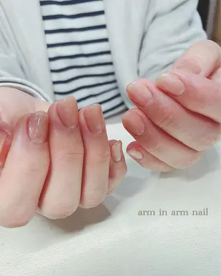 ネイル arm in arm ︎✿Yamamotoのマツエク・マツパデザイン