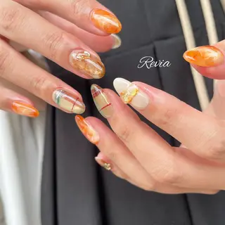 ネイル revia所属・ERI Nailistのネイルデザイン