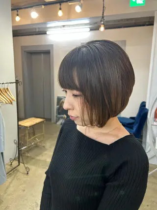 ショート サワムラ ソナタのヘアスタイル