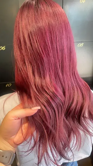 ロング カラー 💞暖色カラー 💞risaのヘアスタイル