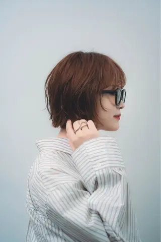 ショート ショート/ボブ kalm宮原のヘアスタイル