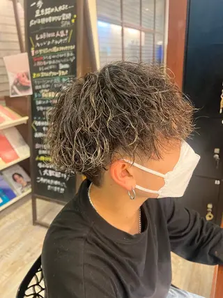 パーマ 🤍Douko Hana🤍のヘアスタイル