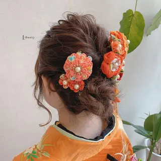 ヘアアレンジ メンズ指名多数!! SiLO 田島のヘアスタイル