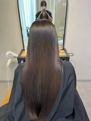 ロング 大橋 瑞紀のヘアスタイル